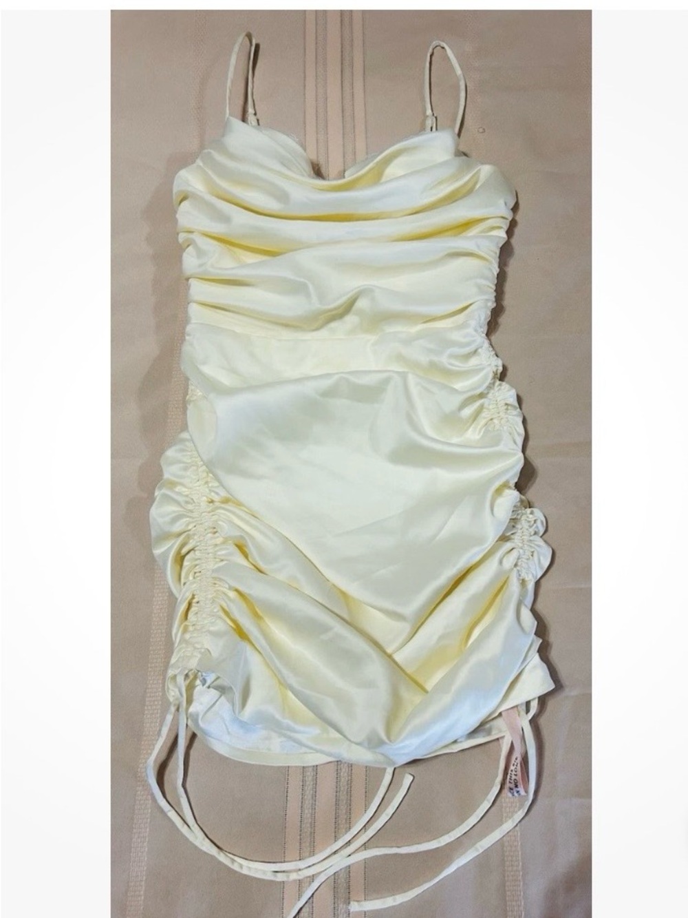 Oh-polly Women's Cream Dress size 10